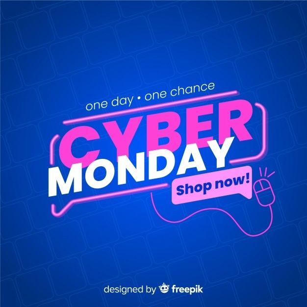 Cyber monday sale banner | Free Vector #Freepik #freevector #banner #sale #technology #shopping Big Sales Banner, Print Design Template, Bg Design, Event Banner, Promotional Design, Media Sosial, Sale Banner, Banner Ads, Text Design