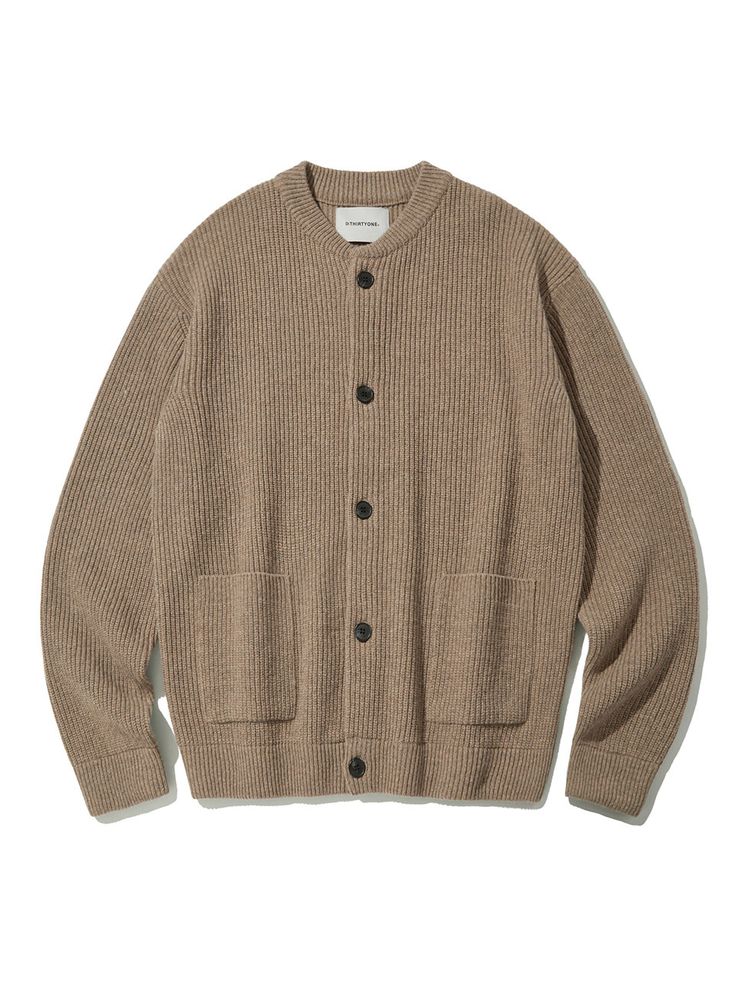 Editor's NotesDTHIRTYONE's warm and soft knit cardigan is made of wool-blended fabric. This cardigan goes well with every outfit.- Button closure- Wool blended- Raglan sleeve- Loose fit- Pocket on the frontMeasurements(in.)1/2/3- Total length: 24.60 / 24.60 / 25.78 in.- Shoulder: 19.29 / 20.47 / 21.25 in.- Chest: 22.63 / 23.62 / 24.60 in.- Arm: 23.03 / 23.42 / 23.81 in.Model info - Man: 6'13 Fitting size 3, Woman: 5'67 Fitting size 1Composition & Care - 50% Wool, 50% Others- Dry cleaning onlyDesigner- by DTHIRTYONE Classic Brown Knitted Outerwear, Classic Knitted Brown Outerwear, Brown Button-up Sweater Coat For Winter, Brown Sweater Coat For Winter, Brown Knit Outerwear With Button Closure, Casual Brown Cardigan With Ribbed Cuffs, Cozy Brown Cardigan For Workwear, Cozy Brown Cardigan For Work, Brown Knit Button-up Cardigan