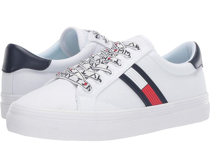 Tommy Hilfiger Fantim | 6pm Tomy Hilfiger, Hilfiger Shoes, Tommy Hilfiger Shoes, Cruise Control, Tommy Hilfiger Women, Adidas Superstar Sneaker, Luxury Store, White Canvas, Branded Bags