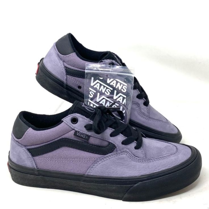 Vans Rowan Sneakers Women's Skate Shoes Suede Canvas Purple Low Top Vn0a5jicbi6 Brand New With Box No Lid. 100% Authentic! Every Time Rowan Zorilla Steps On His Board, It’s A Live Performance. He Makes The Most Difficult Skating Look Effortless, And His First Signature Shoe Was Designed With That In Mind. The Rowan May Look Laid Back On Its Surface, But Dig A Little Deeper And The Layers Of Complexity Begin To Reveal Themselves. Duracap Reinforcement Rubber Underlays In High Wear Areas Offer Max Purple Vans Lace-up Skate Shoes, Purple Leather Skate Shoes With Rubber Sole, Purple Skate Shoes With Vulcanized Sole, Purple Leather Round Toe Skate Shoes, Lavender Low-top Sneakers For Streetwear, Lavender Round Toe Sneakers For Streetwear, Vans Skate Shoes With Laces And Round Toe, Vans Skate Shoes With Laces, Purple Low-top Skate Shoes With Vulcanized Sole