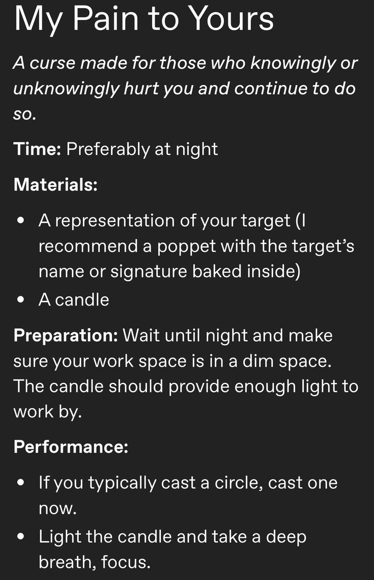 Baneful Sigils, Curses For Bad People, Witchcraft Curses Black Magic, Curse Spells Black Magic, Curse Breaking Spell, Baneful Spells, Curse Sigil, Hex Spell Curse, Hexes For Enemies