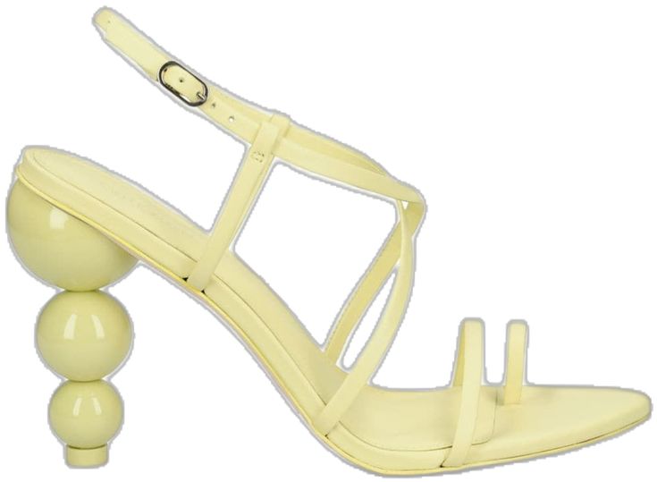 Cult Gaia, Sandals Heels, Sculpture, Sandals, Yellow, Heels