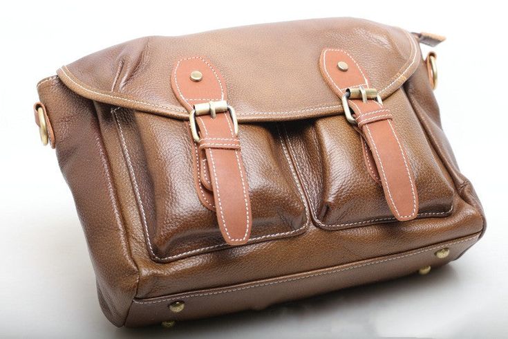 MATERIAL - Made of 100% high quality top grain leather, solid color,feels cosy to touch,delicate, durable. The hardware parts are made of cast molding thick hardware, top metal hardware. The stitching is well-made, firm and smooth.DIMENSIONS - 11.8L*4.7W*9.8H(inch) / 30L*12W*25H(cm).STRUCTURE - This messenger bag contains 1 main compartment, 2 inner slip pockets, 1 inner zipper pocket, 2 front pockets, 1 back zipper pocket. Comfortably holds mobile phone, cosmetics, keys, charge, essentials and Classic Brown Flap Shoulder Bag, Classic Brown Saddle Bag With Adjustable Strap, Distressed Brown Leather-lined Satchel Shoulder Bag, Classic Light Brown Satchel With Adjustable Strap, Retro Vintage Brown Soft Leather Bag, Classic Light Brown Satchel For Everyday Use, Classic Light Brown Shoulder Bag, Classic Brown Shoulder Bag For Travel, Classic Brown Shoulder Bag For On-the-go