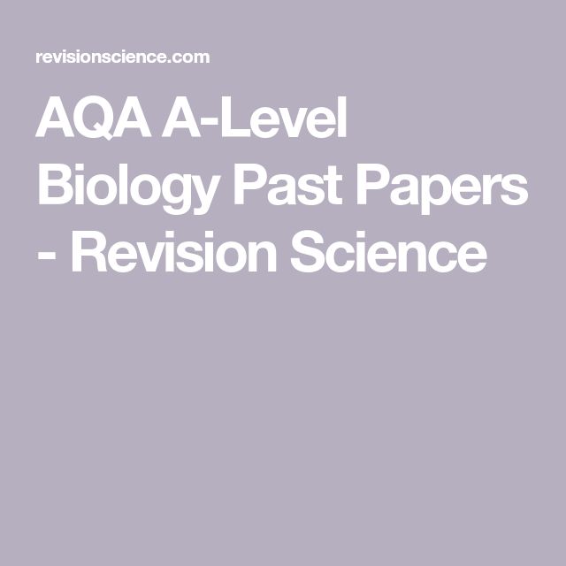 the text, aqa level biology past papers - revision science