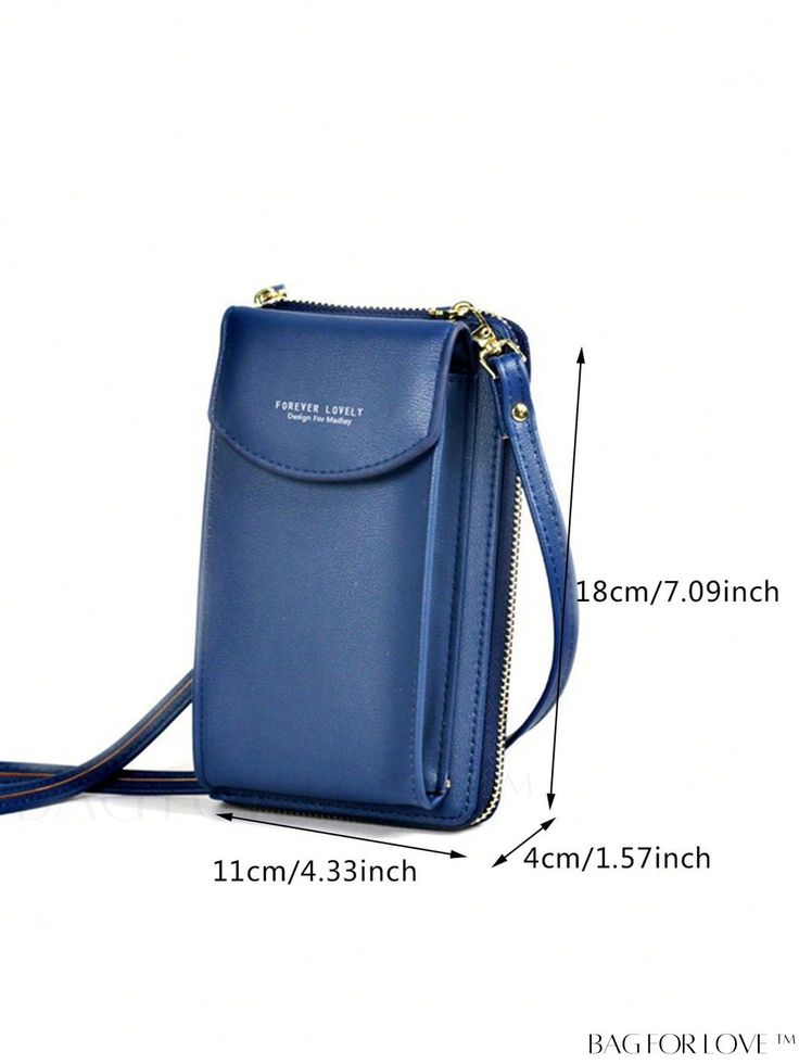 BagForLove - Stylish Womens Crossbody Bag with Long Handle, Ample Storage & Secure Zipper Closure Product Description Closure Type Zipper Color Baby Blue Pattern Type Plain Style Minimalist Features Multi-compartment Strap Type Adjustable Material PU Leather Size Chart INCH CM Bag Height Bag Length Bag Width Strap Length 1.6 inch 7.1 inch 4.3 inch 39.4 inch Bag Height Bag Length Bag Width Strap Length 4 cm 18 cm 11 cm 100 cm Details Pictures Similar Products h2 { text-align: center; } /* æ¢è¡ Style Minimalist, Womens Crossbody Bag, Phone Wallet, Bird In Bag, Long Handles, Blue Pattern, Pink Grey, Baby Blue, Pu Leather