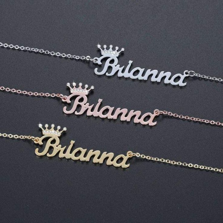 Cute Crown Name Necklace is one of the bestselling personalized jewelry items across the globe. It showcases more than just a unique taste to look stylish. In a word, this fabulous sparkling custom name necklace is an epic trend. This necklace is the most popular among the top-rated celebrities because of its identical metallic glimmer and unique sparkliness. When it comes to product specifications, we use AAA+ Cubic Zynchronia crystals as the gems for the crown. The grade AAA+ holds the reputat Trendy Customizable Nameplate Jewelry, Trendy Custom Text Jewelry For Personalized Gift, Trendy Personalized Jewelry For Birthday, Trendy Personalized Necklace For Birthday, Trendy Customized Nameplate Jewelry, Trendy Customizable Silver Necklace, Customized Trendy Nameplate Jewelry, Trendy Customizable Necklace For Personalized Gifts, Trendy Customizable Necklaces For Personalized Gifts