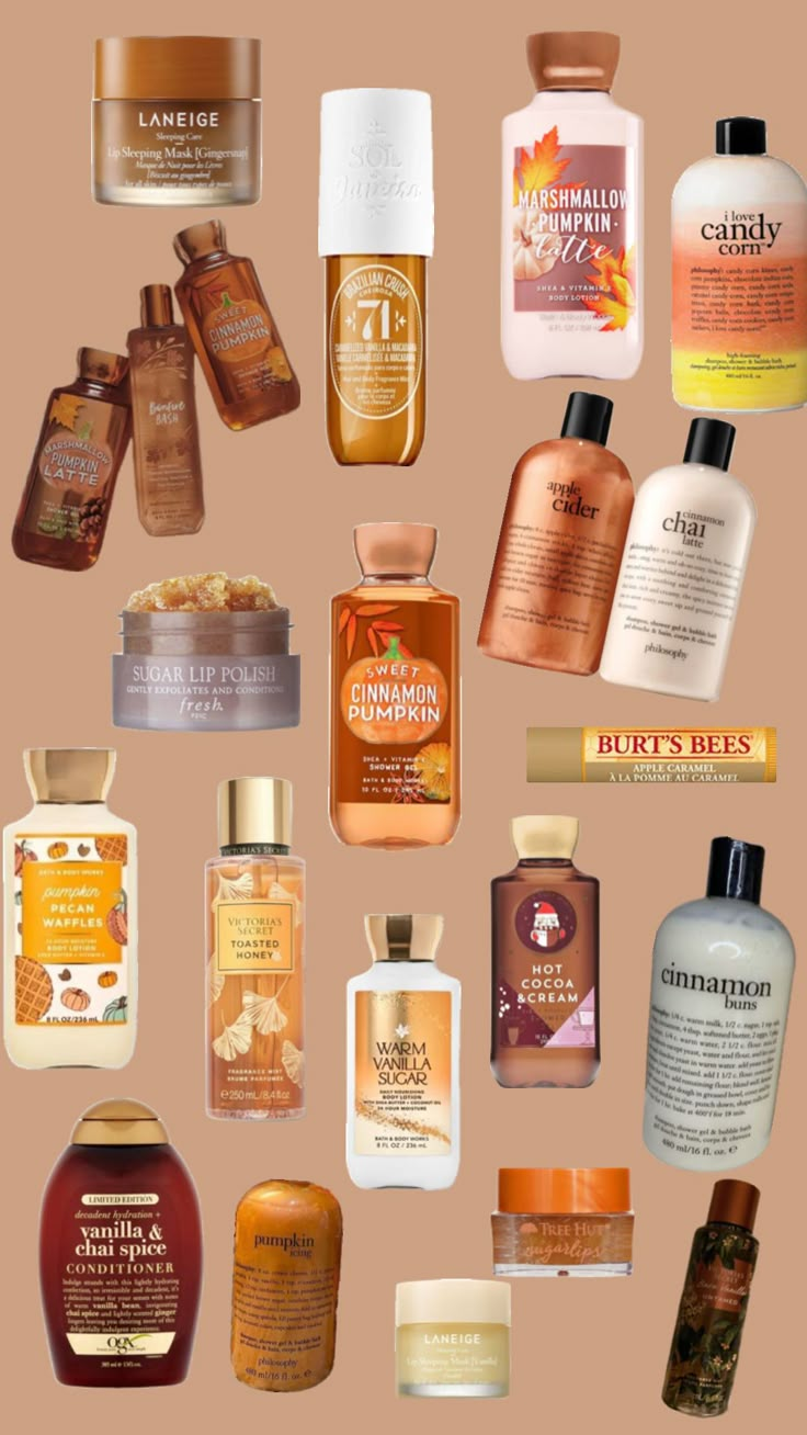 Fall Lotion Scents, Native Fall Scents, Fall Body Care Routine, Fall Shower Products, Pumpkin Body Care, Fall Body Wash, Bath And Body Works Fall Scents, How To Smell Like Fall, Fall Routine Ideas