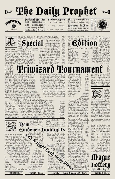 an old newspaper page with the daily propet