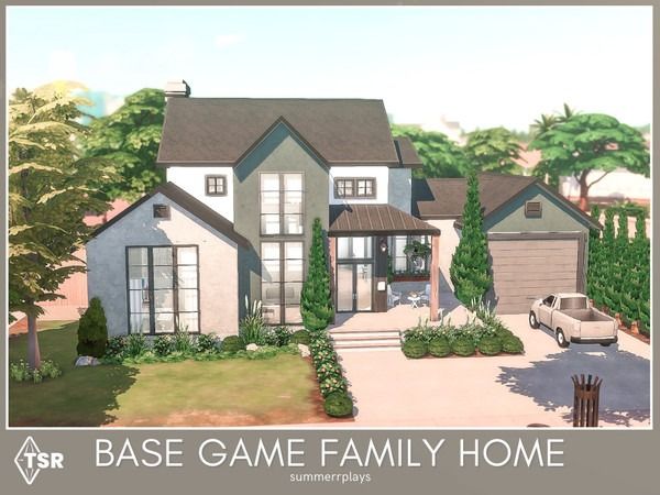 this is an artist's rendering of a house in the game family home 2