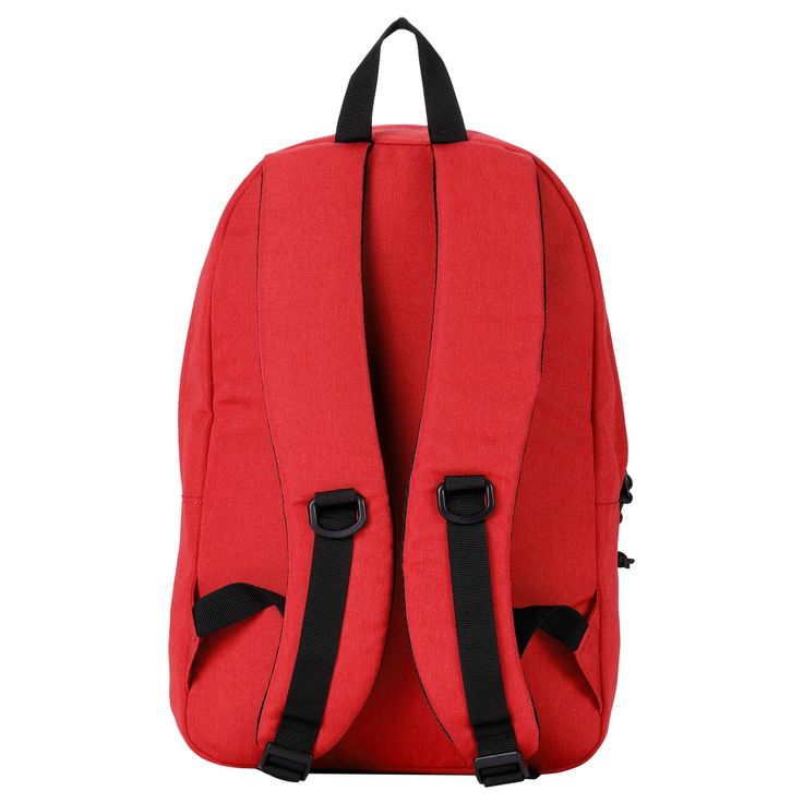 External Features: Smart Casual Daypack, fully padded back panel; Two sturdy padded shoulder straps, carry handle on the top for easy transport; YKK Branded Zippers; Front zip pocket; Zipped main compartment. Internal Features: Deep and spacious main compartment fully lined with monogrammed lining; Padded 15" Laptop Compartment; We guarantee our products are of high quality. Just contact us if you have any issues or questions. Backed by a guarantee that you are fully satisfied with our product. So don't hesitate to buy a Troop London Heritage Laptop Backpack, Vegan Backpack Eco-Friendly. Specifications: Product Model: LaptopBackpack | Daypack | Tablet Friendly Backpack | Vegan Backpack Eco-Friendly Colour: Black, Navy, Red External Dimensions: H42.5 x W29 x D13.5 cm Laptop Compartment: 15" Red Backpack With Zipper Closure For Outdoor Activities, Red Backpack For Outdoor Activities, Functional Red Backpack For Back To School, Red Backpack With Adjustable Strap For Outdoor Activities, University Red Backpack For Everyday Use, Red Backpack With Adjustable Strap For Outdoor, Vegan Backpack, London Urban, La Fashion