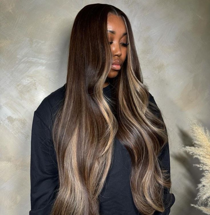 100% raw human hair extensions Length: 26 inches  Colour: 1B (natural) Texture: Body wave  Weight: 100 grams ✅Lasts over 5 years with proper care ✅You can add heat (curl, straighten) and dye the hair ✅ 2-3 packs needed for a full head ✅No added chemicals Visit www.lexisrawhair.com for more colours and types of installation Blonde Body Wave, Highlights Blonde, Long Hair Wigs, Hair Laid, Brown Highlights, Front Lace Wigs Human Hair, Hair Inspiration Color, Human Hair Wig, Hair Inspo Color