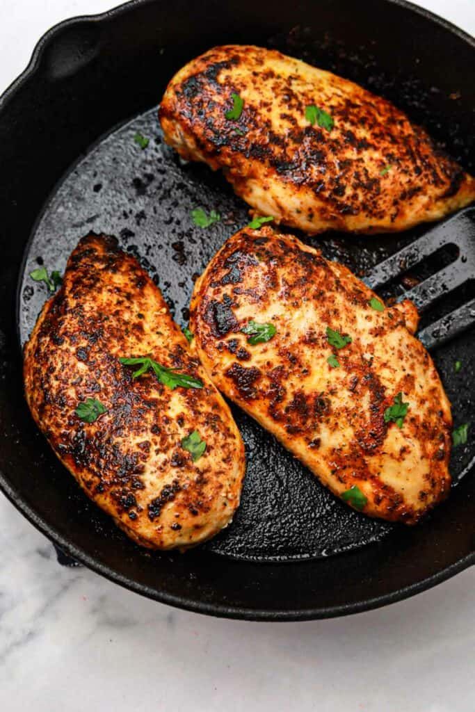 Juicy Chicken 101 (Viral TikTok Chicken) - Recipe Vibes Seasoning For Tilapia, Juicy Chicken 101, Juicy Chicken Recipes, Tilapia Seasoning, Juicy Chicken Breast Recipes, Chicken 101, Tiktok Chicken, Seasoning Recipe, Best Instant Pot Recipe