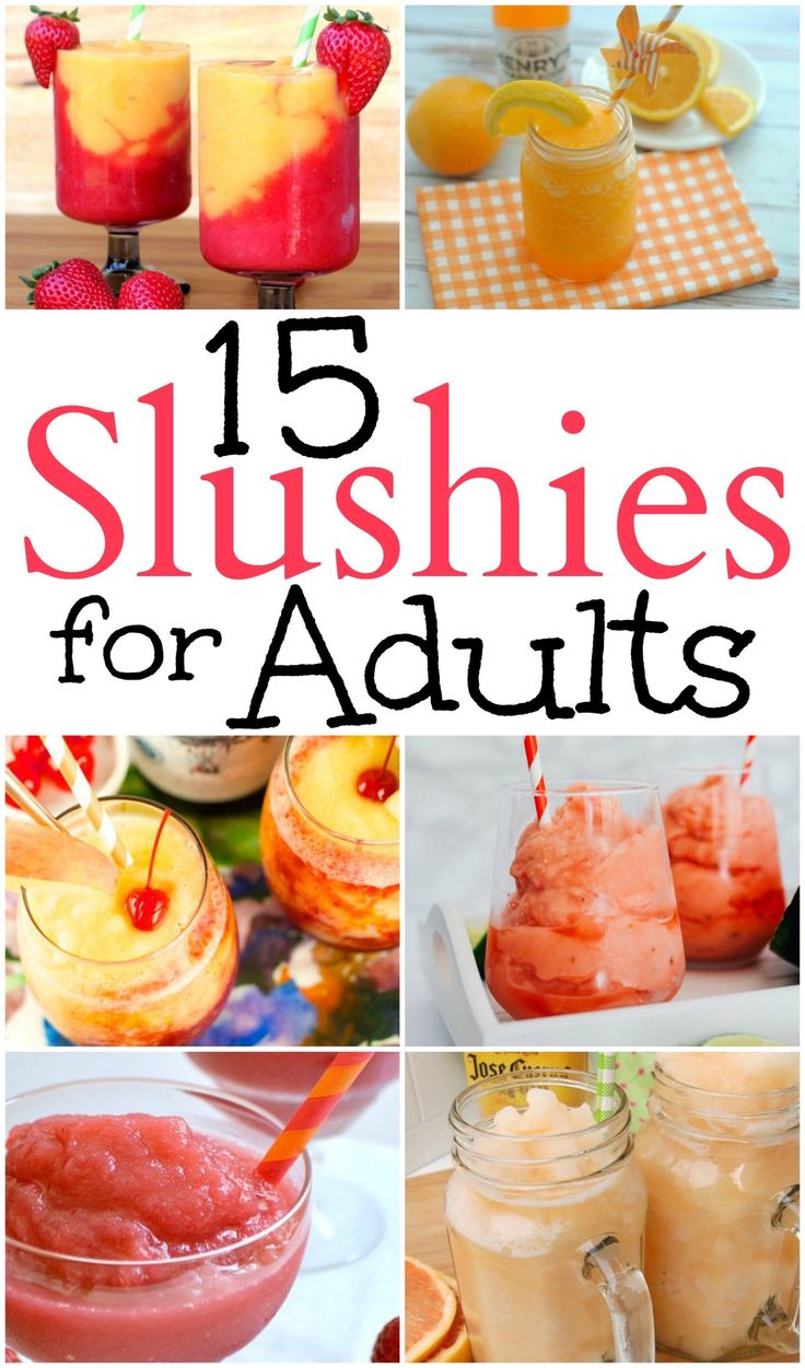 the top ten slushies for adults