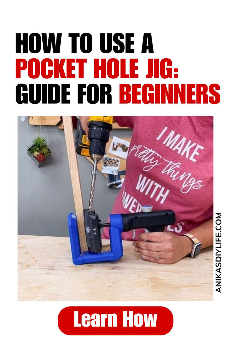 how to use a pocket hole jig guide for beginner's learn how