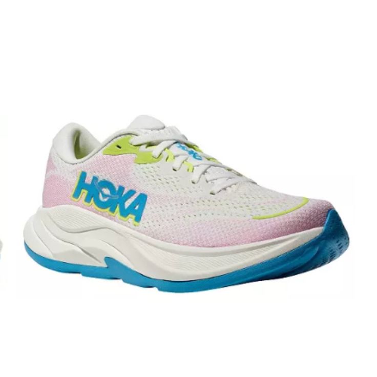 Hoka Women's Rincon 4 Running Shoes Color: Frost/Pink Twilight Shoe Width: Medium/B Upgraded Foam Provides Better Rebound While Increasing Longevity Updated Injected Eva Midsole Offers Long-Lasting Comfort Increased Stack Height Provides Even More Cushion Than Before Best For: Everyday Run Weight: 6.81 Oz Heel-To-Toe Drop: 5.00 Mm Pink Sneakers With Cushioned Footbed For Light Exercise, Pink Cushioned Sneakers For Light Exercise, Pink Sneakers For Light Exercise With Cushioned Footbed, Pink Low-top Running Shoes For Light Exercise, Pink Sneakers For Light Exercise, Pink Running Shoes With Cushioned Footbed For Light Exercise, Pink Breathable Sneakers For Light Exercise, Pink Running Shoes For Light Exercise With Boost Midsole, Pink Sneakers With Ortholite Insole For Light Exercise