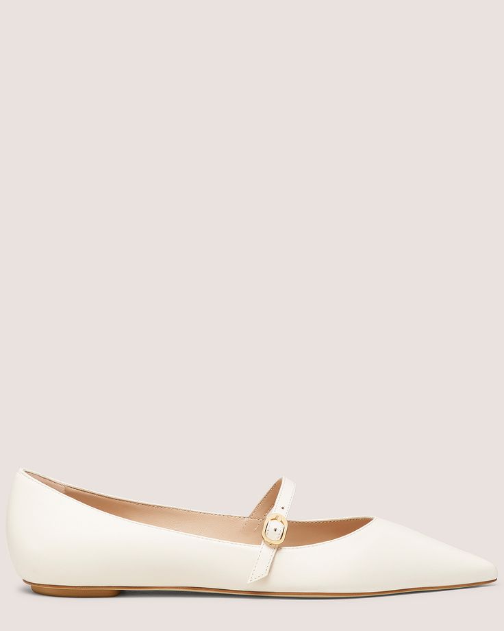 Emilia Mary Jane Flat | Stuart Weitzman Sports Luxe, Embellished Sandals, Mary Jane Flats, Stuart Weitzman Shoes, Classic Sneakers, Ankle Straps, Shoes For Women, Stuart Weitzman, Pumps Heels