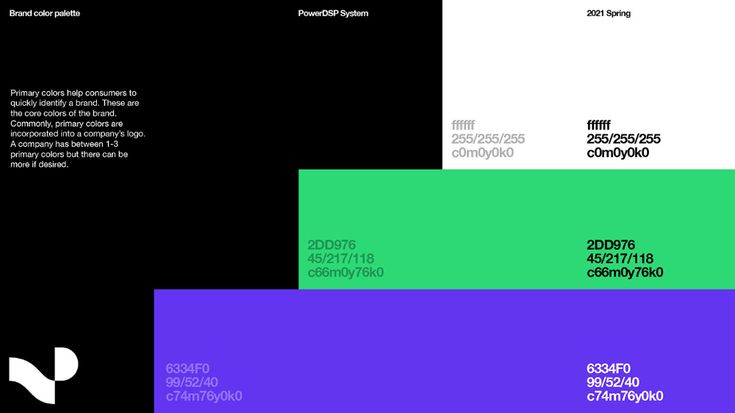 three different types of business brochures on black and white paper with green, purple, and blue colors