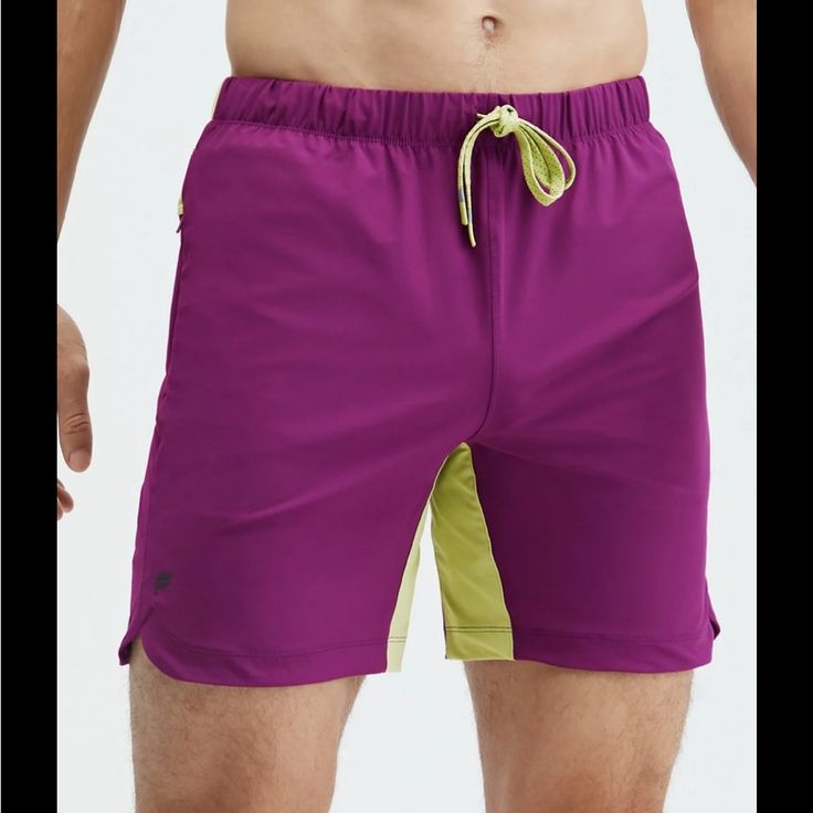 Nwt. Purple And Lime Green Active Shorts. Side Zip Pockets On Each Side. Sporty Purple Athletic Shorts With Built-in Shorts, Purple Functional Running Activewear, Purple Athletic Shorts With Built-in Shorts For Gym, Purple Athleisure Activewear For Running, Purple Go-dry Athletic Fit Activewear, Purple Go-dry Activewear For Workout, Purple Go-dry Activewear For Training, Purple Activewear Shorts For Yoga, Purple Sporty Activewear For Running