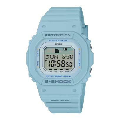 GLX-S5600-2 | CASIO Surf Watch, Surf Trip, Casio G Shock, Olivia Burton, Skagen, G Shock, Surfing, Blue