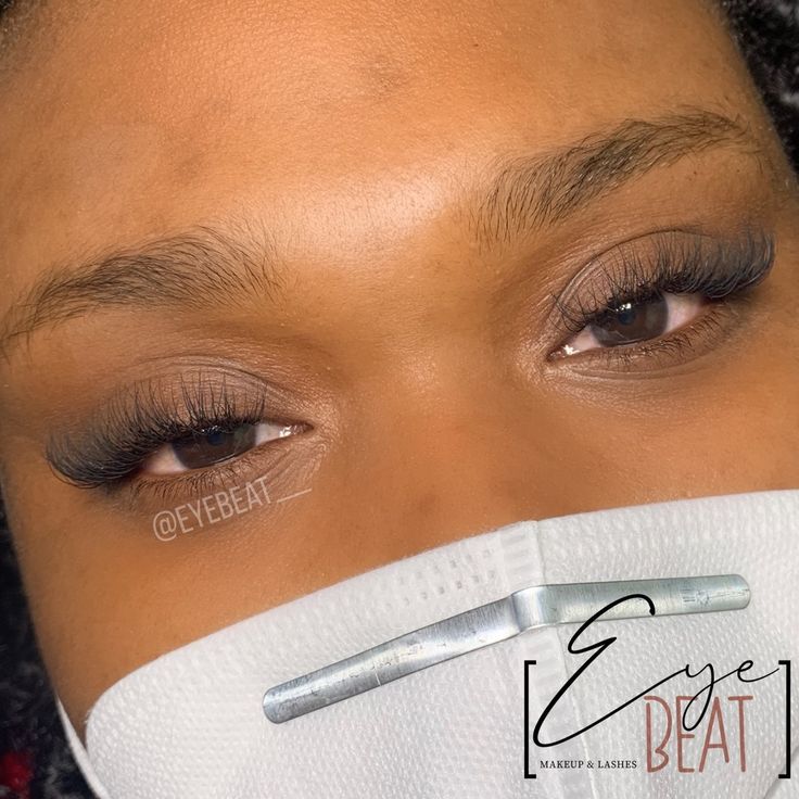 Lash Extensions Black Women, Short Full Lash Extensions, Lashes Lengths, Full Lash Extensions, Extensions Black Women, Classic Lash Set, Classic Lash Extensions, Natural Eyelash Extensions, Pretty Lashes