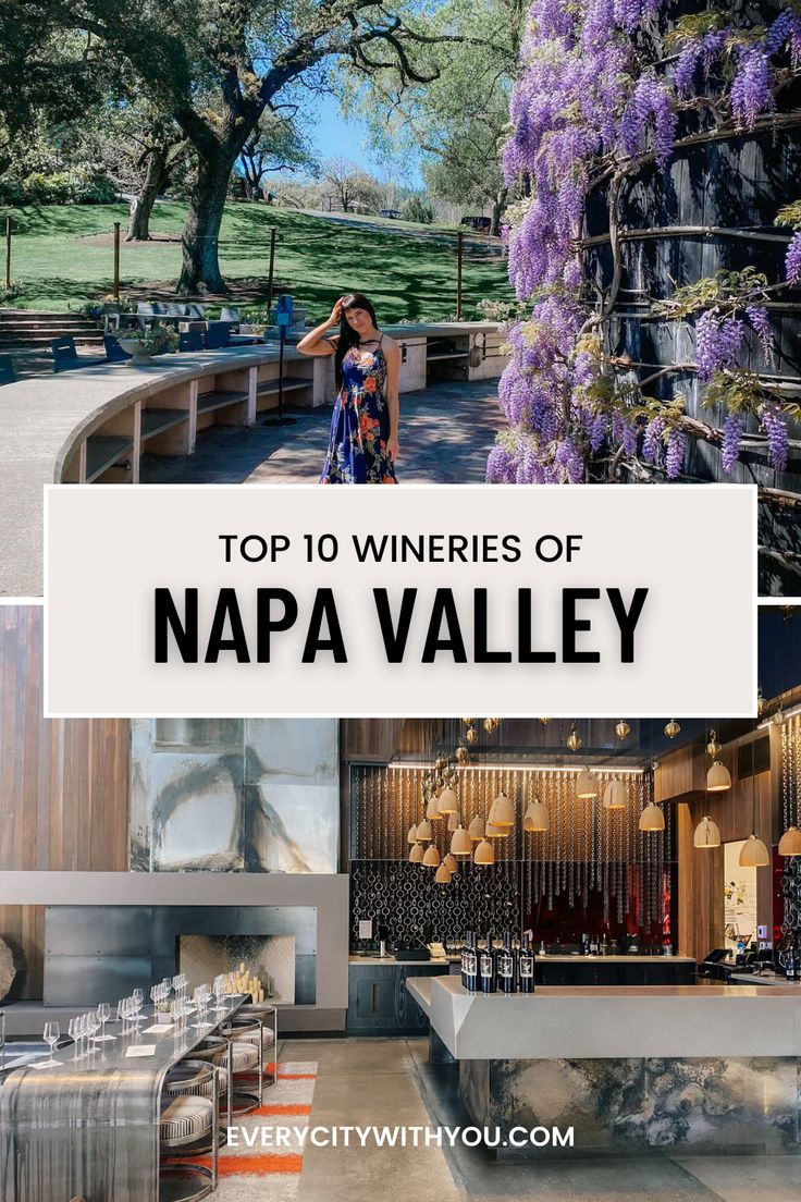 Top 10 Wineries of Napa Valley Napa Valley Map, Napa Valley Itinerary, Napa Valley Wine Tours, Napa Valley Restaurants, Napa Restaurants, Napa Trip, Napa Valley Trip, Napa Wineries, Napa Valley Wineries