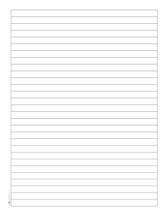 a blank lined paper with lines on it