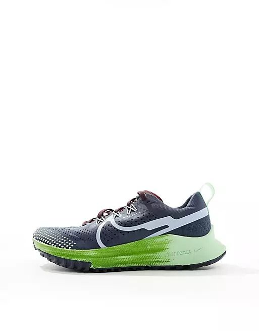 Nike Pegasus Trail 4 sneakers in navy and green | ASOS Green Running Sneakers With Rubber Waffle Outsoles, Green Lace-up Running Shoes With Air Cushioning, Green Functional Sneakers With Boost Midsole, Functional Green Sneakers With Boost Midsole, Functional Green Sports Sneakers, Functional Green Sneakers For Sports, Green Running Sneakers With Branded Insole, Green Athleisure Running Shoes With Rubber Waffle Outsoles, Green Athleisure Running Shoes With Waffle Outsoles