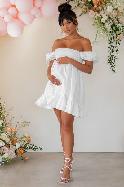 Pregnacy Fashion, Vestidos Para Baby Shower, Mini Dress Club, Summer Pregnancy Outfits, Summer Maternity Fashion, Cute Maternity Dresses, Maternity Dresses For Baby Shower, Maternity Photoshoot Outfits, Club L London