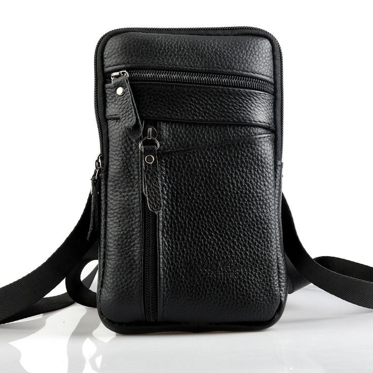 Ships Within 9-12 Days Brand New Description: High Quality Material: Leather Lining: Polyester Style: Vertical Size: 21*13*1cm/ 8.26*5.11*0.39in Casual Leather Phone Shoulder Bag, Casual Leather Phone Bag For Daily Use, Casual Business Chest Bag With Cell Phone Pocket, Casual Business Chest Bag With Zipper Pocket, Black Casual Phone Bag For Business, Casual Black Phone Bag For Business, Black Casual Business Phone Bag, Casual Business Crossbody Phone Bag, Casual Leather Phone Bag