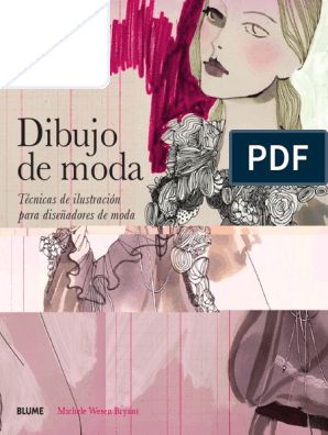 the cover of dibujo de moda