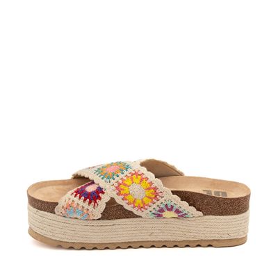 Women's Shoes | Latest Styles & Top Brands | Journeys Beige Fabric Sandals For Vacation, Comfortable Fabric Sandals For Vacation, Comfortable Fabric Sandals For Beach, Fabric Sandals For Beach Season, Beige Textile Sandals For Vacation, Fabric Sandals With Cushioned Footbed For Vacation, Fabric Sandals For Vacation, Spring Fabric Sandals With Woven Sole, Textile Summer Sandals For Spring