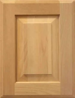 a close up of a wooden cabinet door