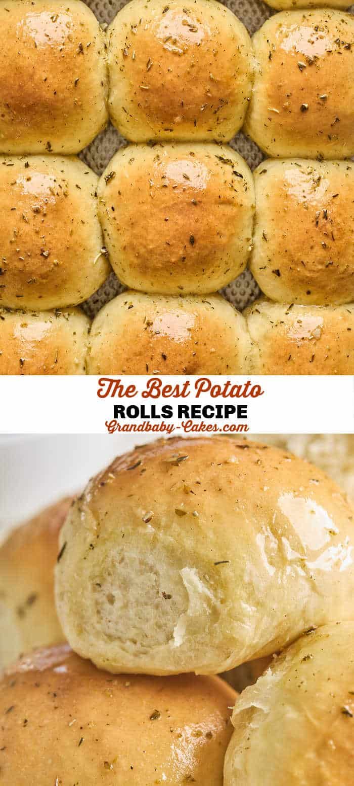 the best potato rolls recipe is made with only three ingredients