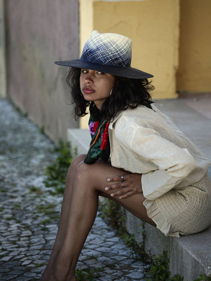 Add a touch of glamour and head-turning sophistication to any ensemble with our Tango style. This unique Panama Hat features a unique blend of colors that effortlessly intertwine to create a captivating visual appeal.Whether you're strolling through a picturesque resort or attending a glamorous soirée, this hat that is destined to become your go-to, lucky charm accessory.- Handwoven for 10 hours by expert artisans with everlasting toquilla straw- Grade 4-5- Color: Black and white- Brim size - 3. Grade 4, Lucky Charm, Tango, Panama Hat, Panama, Turning, Straw, To Create, Hand Weaving