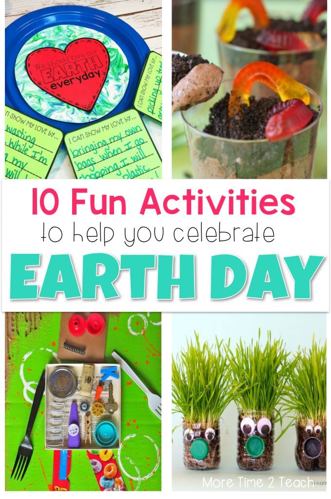 earth day activities and crafts for kids