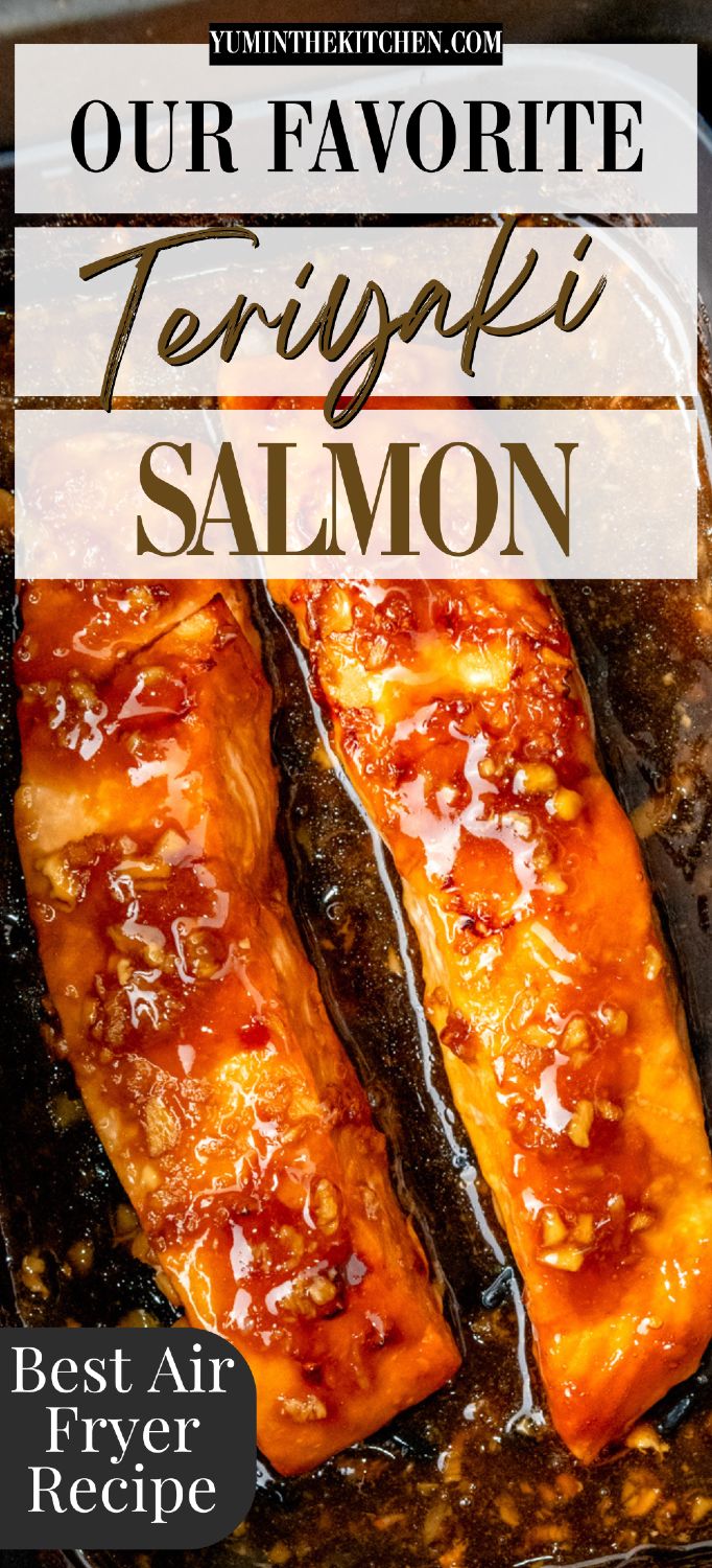 the best air fryer recipe for teriyaki salmon is easy to make and so delicious