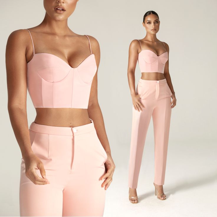 The prettiest, most romantic color 🌸 'Carla' top with 'Cleo' pants. www.Alieva.com Romantic Colors, Modern Dress, Most Romantic, Soft Pink, One Shoulder Dress, Two Piece Pant Set, Shoulder Dress, Outfit Inspirations, One Shoulder