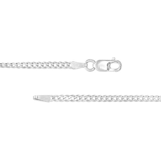 A simple and versatile design, this 14K white gold curb chain necklace complements every style and occasion. Solid 14K white gold This slim 2.0mm-wide curb chain makes a great wearable everyday look 22.0-inch necklace; lobster claw clasp Sterling Silver White Curb Chain Necklace, Gold Curb Chain, Curb Chain Necklace, Curb Chain, Spring Rings, Lobster Claw, Everyday Look, Chain Necklace, White Gold