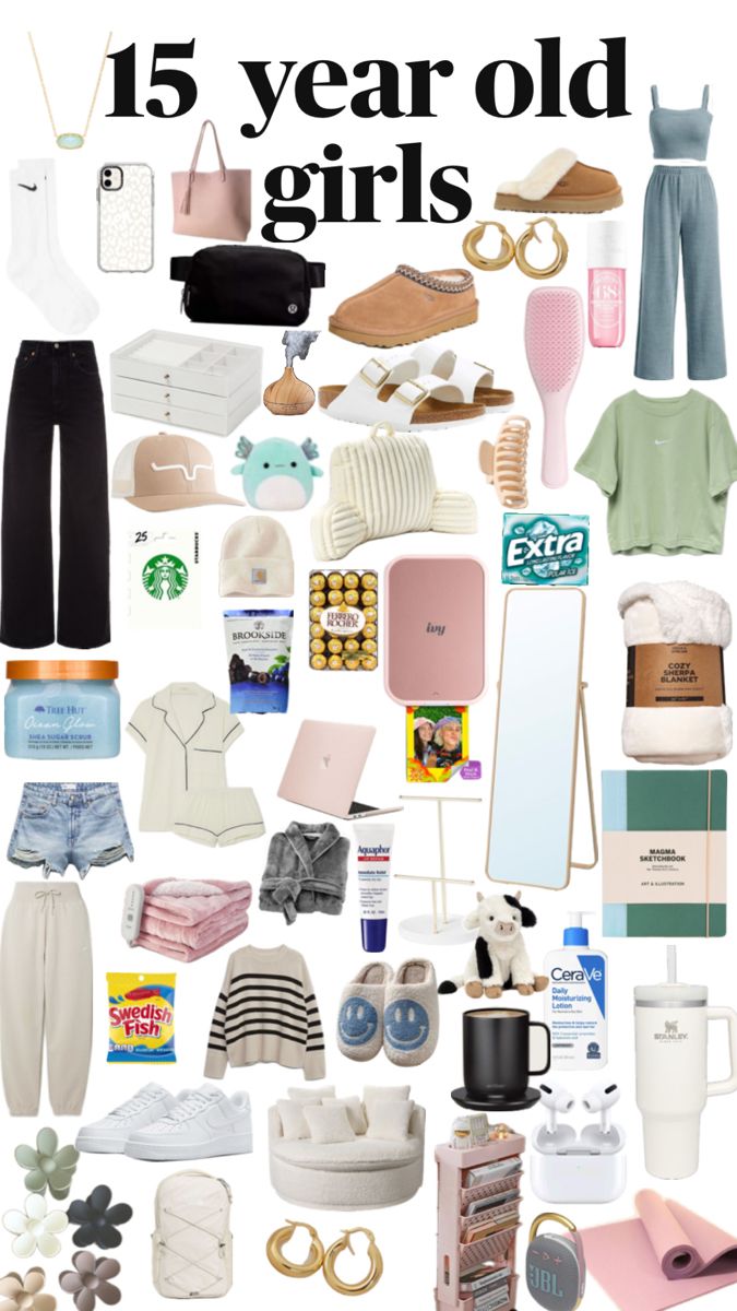 a collage of various items that include clothing, shoes, and other things to wear