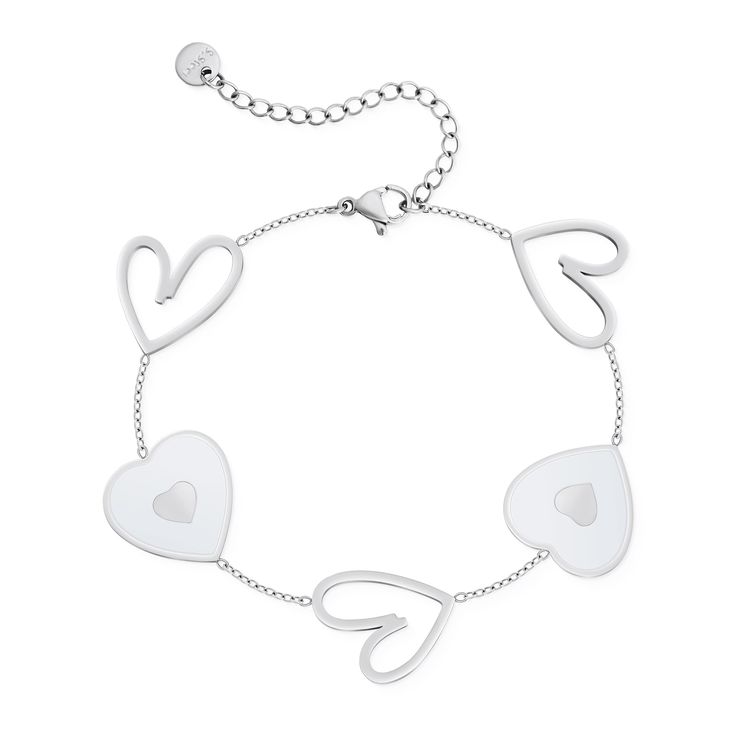 PRICES MAY VARY. [Linawe White Heart Charm Bracelet]: Elevate your style and make a statement with the Linawe Love Bracelet - a trendy and cute jewelry perfect for women and teen girls, crafted with delicate and cute details, making it a charming addition to your jewelry collection. Whether you're going for a y2k, boho or preppy style, add a touch of romance and sweetness to your outfit. [Cute Jewelry Set to Create Your Unique Look]: We also have matching Heart Stud Earrings, Heart Dangle Earrin Bracelet Preppy, Preppy Jewelry, Y2k Jewelry, Rose Gold Charms, Y2k Boho, Earrings Heart, Gold Charm Bracelet, Heart Dangle Earrings, Cute Bracelets