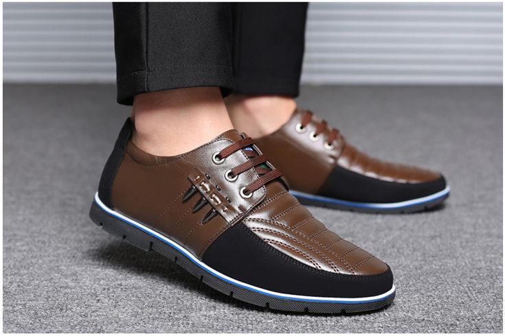 10% MORE OFF FOR ORDER OVER $74.95 USE COUPON CODE: SAVE10 The easy style and crisp white platform design of Men's Spring Solid Tenacity Shoes is a go-to look for a casual day at home or shopping around town! Features: Made with maximum comfort and perfection to adore your personality.\ Available in exciting Brown, Black, Blue colors. Highly Durable Super comfortable sneakers, super flexible, skin friendly and light weight. These trendy sneakers are perfect for all fun days you could think of. E Casual Oxfords For Business In Spring, Business Casual Lace-up Oxfords, Casual Lace-up Oxfords For Business Casual, Casual Spring Oxfords For Business, Casual Spring Business Oxfords, Casual Synthetic Lace-up Shoes For Business, Casual Low-top Lace-up Business Shoes, Casual Low-top Lace-up Shoes For Business, Casual Lace-up Leather Shoes For Business Casual