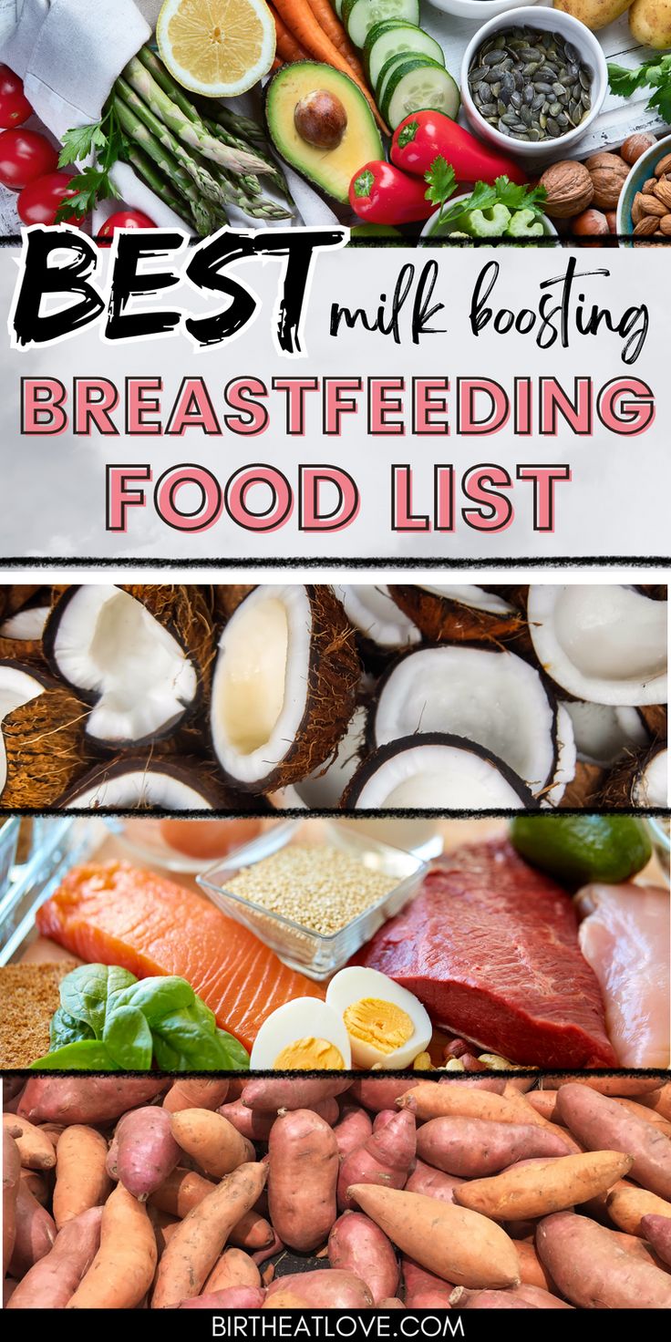 the best breastfeeding food list for breastfeeding and breastfeeding moms