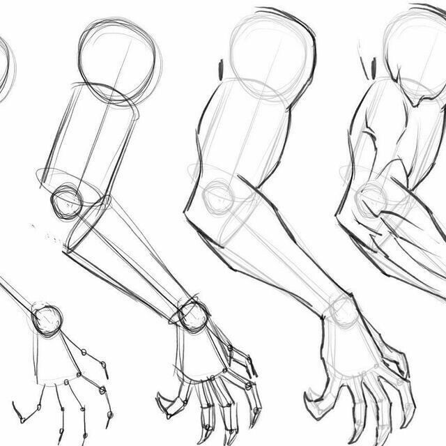 an image of hands and legs with different positions to move them in the same direction