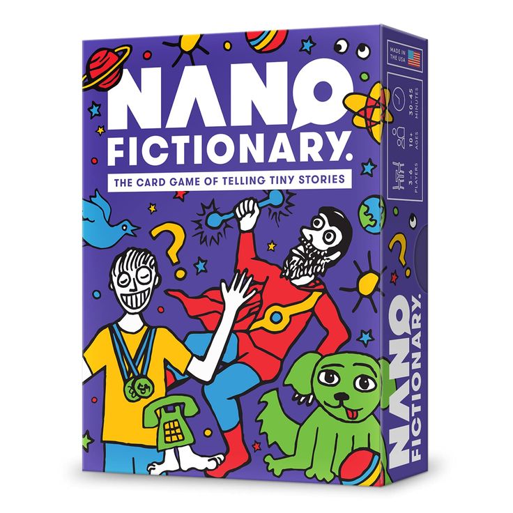 the game box for nano fictionary