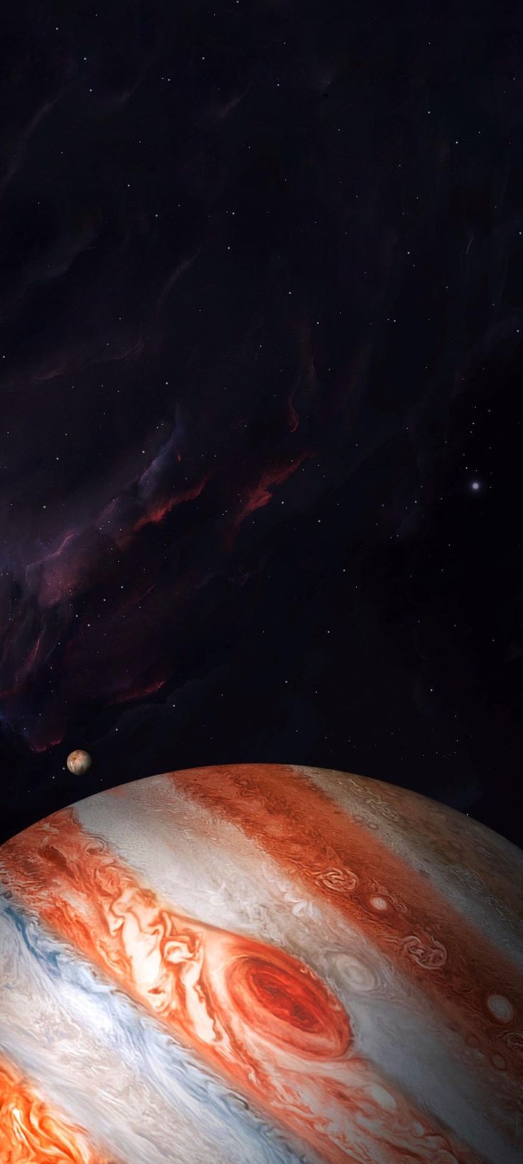 an artist's rendering of the planets in outer space