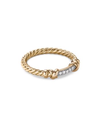 David Yurman Petite Helena Wrap Band Ring in 18K Yellow Gold with Diamonds, 4mm David Yurman Engagement Ring, Jewelry Goals, Cute Promise Rings, David Yurman Ring, Stack Rings, Jewellery Rings, Luxury Jewellery, Wrap Ring, Dope Jewelry