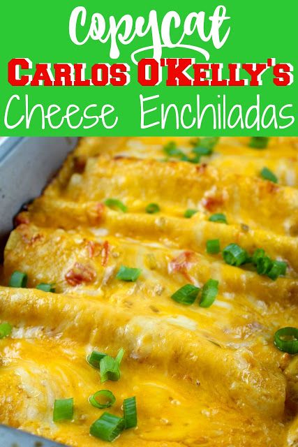 an enchilada casserole with cheese and green onions