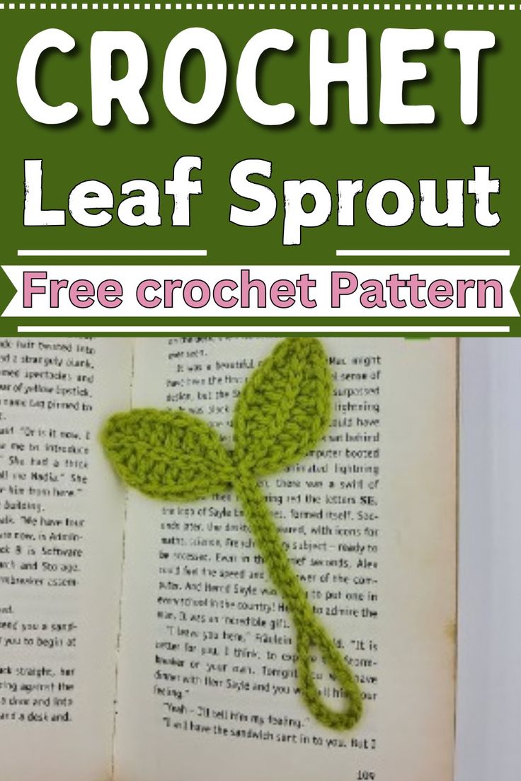 Crochet Leaf Sprout Pattern For Greenly Tidying Up Spaces How To Make A Leaf Crochet, Crochet Free Leaf Patterns, Leafs Crochet Pattern, Leaf Charger Crochet, Headphone Leaf Crochet Pattern, Headphone Sprout Crochet Pattern Free, Leaf Sprout Crochet Pattern, Crochet Leaf Sprout Free Pattern, Crochet Animal Crossing Leaf