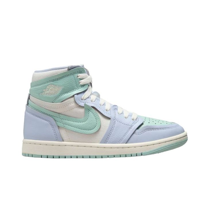 The Air Jordan 1 Remakes The Classic Sneaker, Giving You A Fresh Look With A Familiar Feel. Premium Materials With New Colours And Textures Give Modern Expression To An All-Time Favourite. Sporty Light Blue High-top Sneakers With Laces, Light Blue Lace-up Sneakers With Rubber Sole, Blue High-top Sneakers With Translucent Outsole, Sporty Light Blue Sneakers With Contrast Sole, Sporty Light Blue Sneakers With Laces, Light Blue Lace-up Sneakers With Boost Midsole, Light Blue High-top Sneakers With Translucent Outsole, Blue Sneakers With Contrast Sole In Athleisure Style, Blue Athleisure Sneakers With Laces