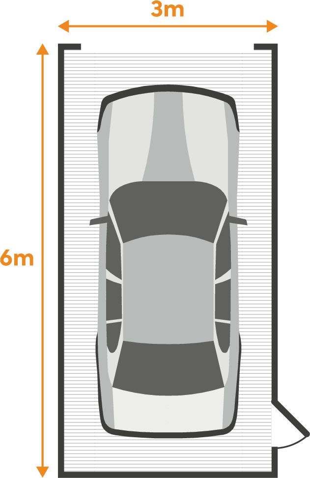 an overhead view of a car with the measurements for the front and back seats on it